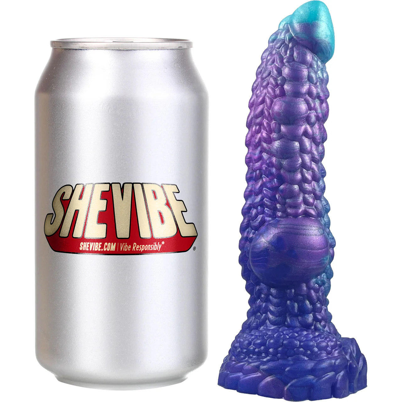 The Hydrus Water Dragon Small 5.5" Silicone Dildo By Uberrime - Banshee - Image 6