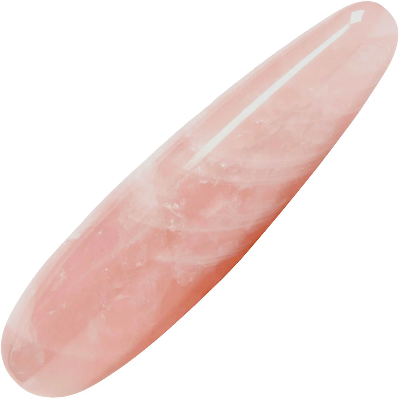 The Original Heart Rose Quartz Crystal Dildo By Chakrubs - Image 3