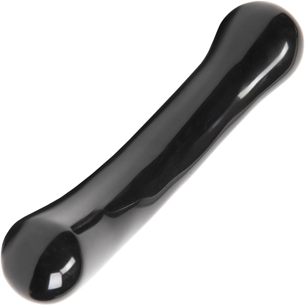 The Xaga Curve Black Obsidian Crystal Dildo By Chakrubs - Image 2