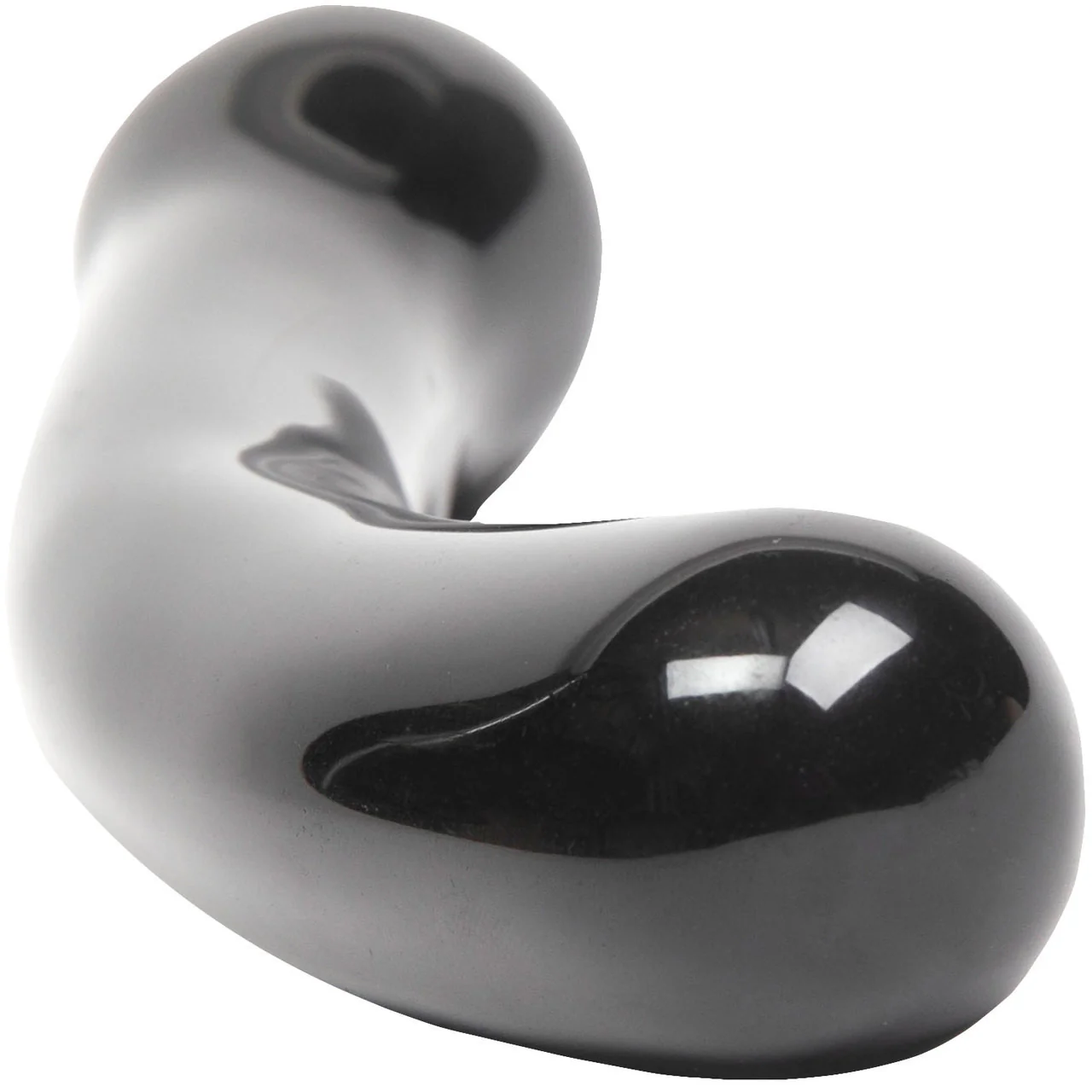 The Xaga Curve Black Obsidian Crystal Dildo By Chakrubs - Image 3