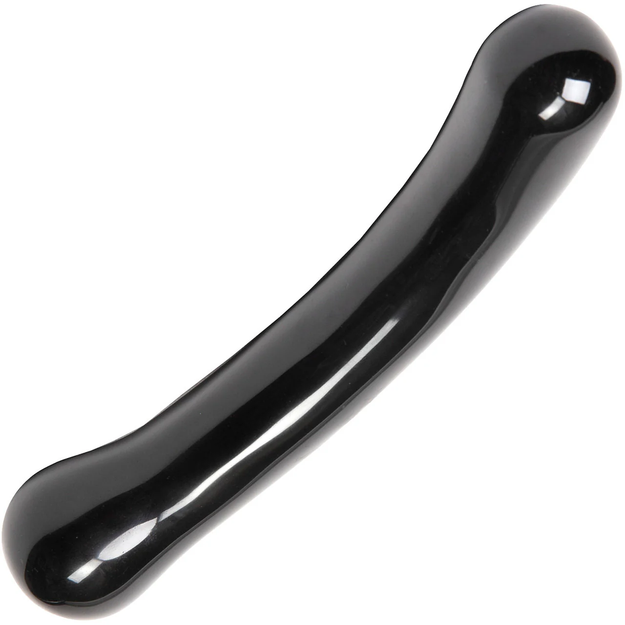 The Xaga Curve Black Obsidian Crystal Dildo By Chakrubs - Image 4