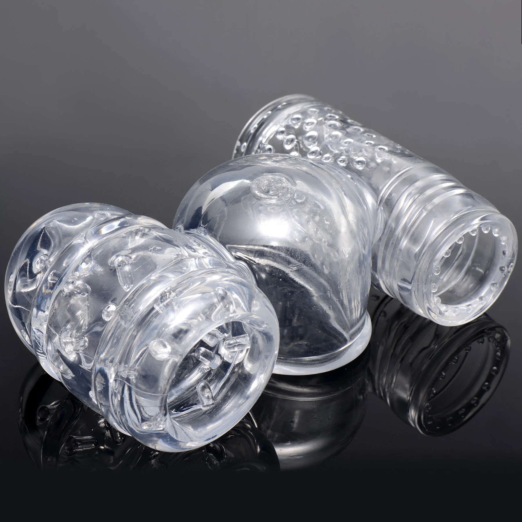 Twin Turbo Strokers 2 in 1 Wand Attachment By Wand Essentials - Image 10