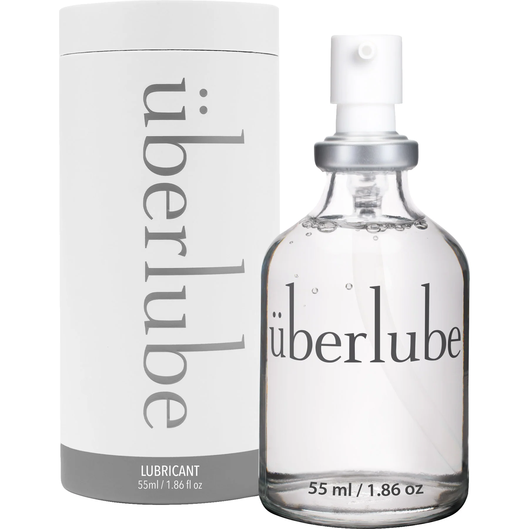 Uberlube Luxury Silicone Lubricant 1.85 oz (55 ml) For Style, Sport & Sex