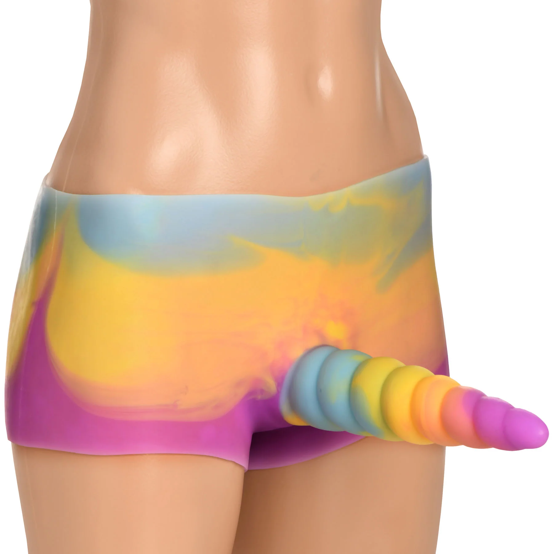Unicorn Silicone Strap-On Harness By Creature Cocks - Image 3