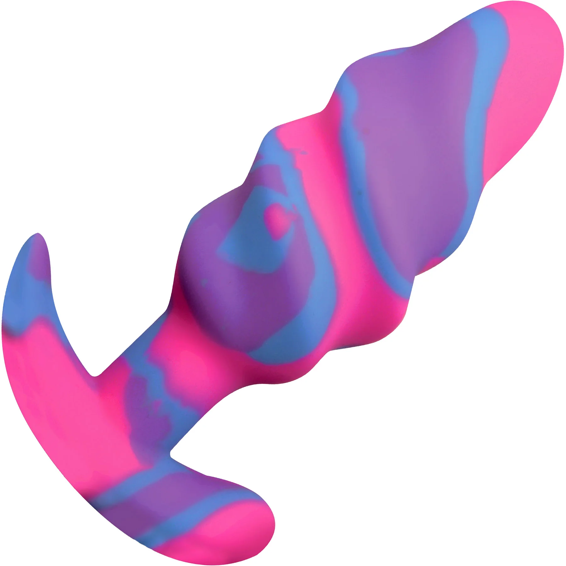 Unicorn Swirl Silicone Butt Plug By Creature Cocks - Image 11