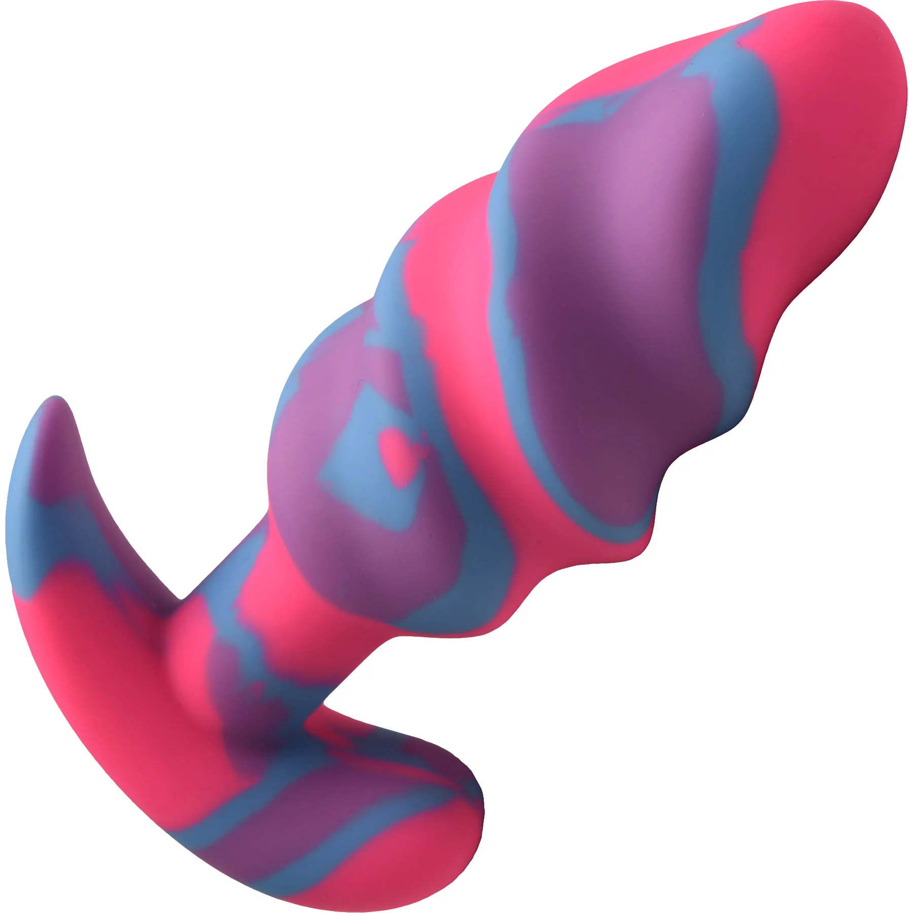 Unicorn Swirl Silicone Butt Plug By Creature Cocks - Image 13
