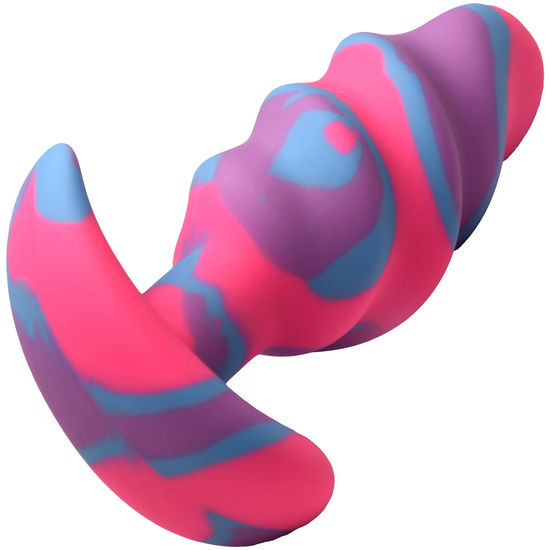 Unicorn Swirl Silicone Butt Plug By Creature Cocks - Image 15