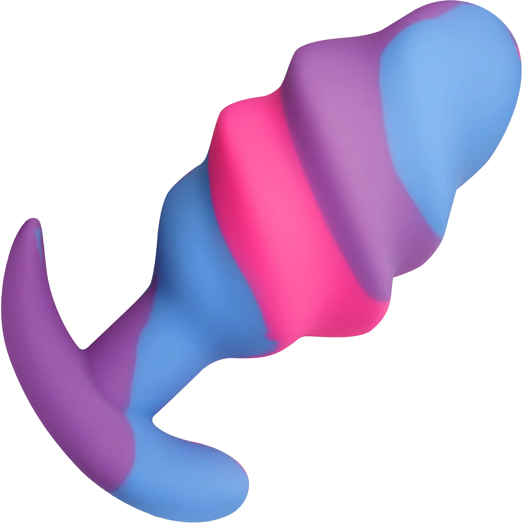 Unicorn Swirl Silicone Butt Plug By Creature Cocks - Image 21
