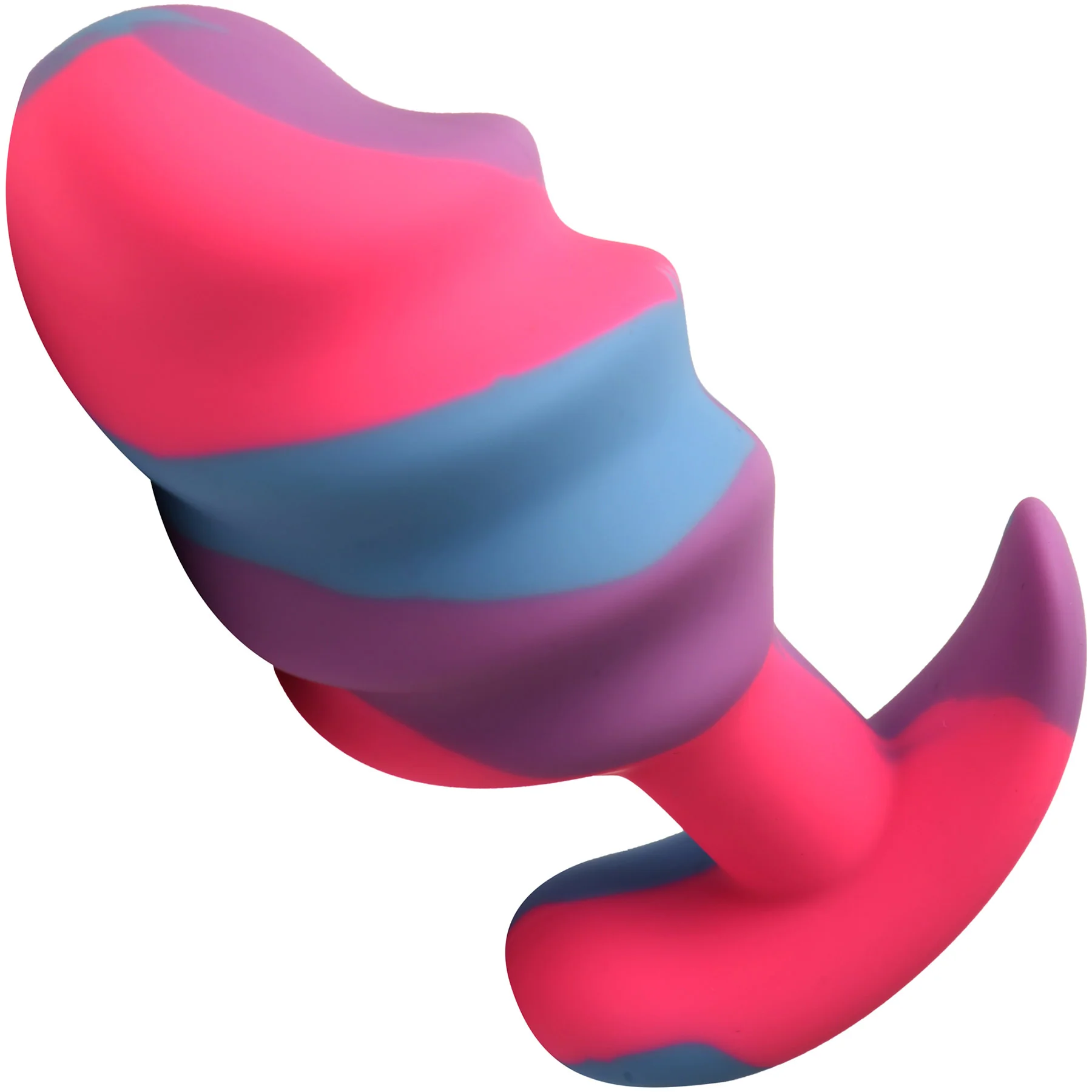 Unicorn Swirl Silicone Butt Plug By Creature Cocks - Image 25