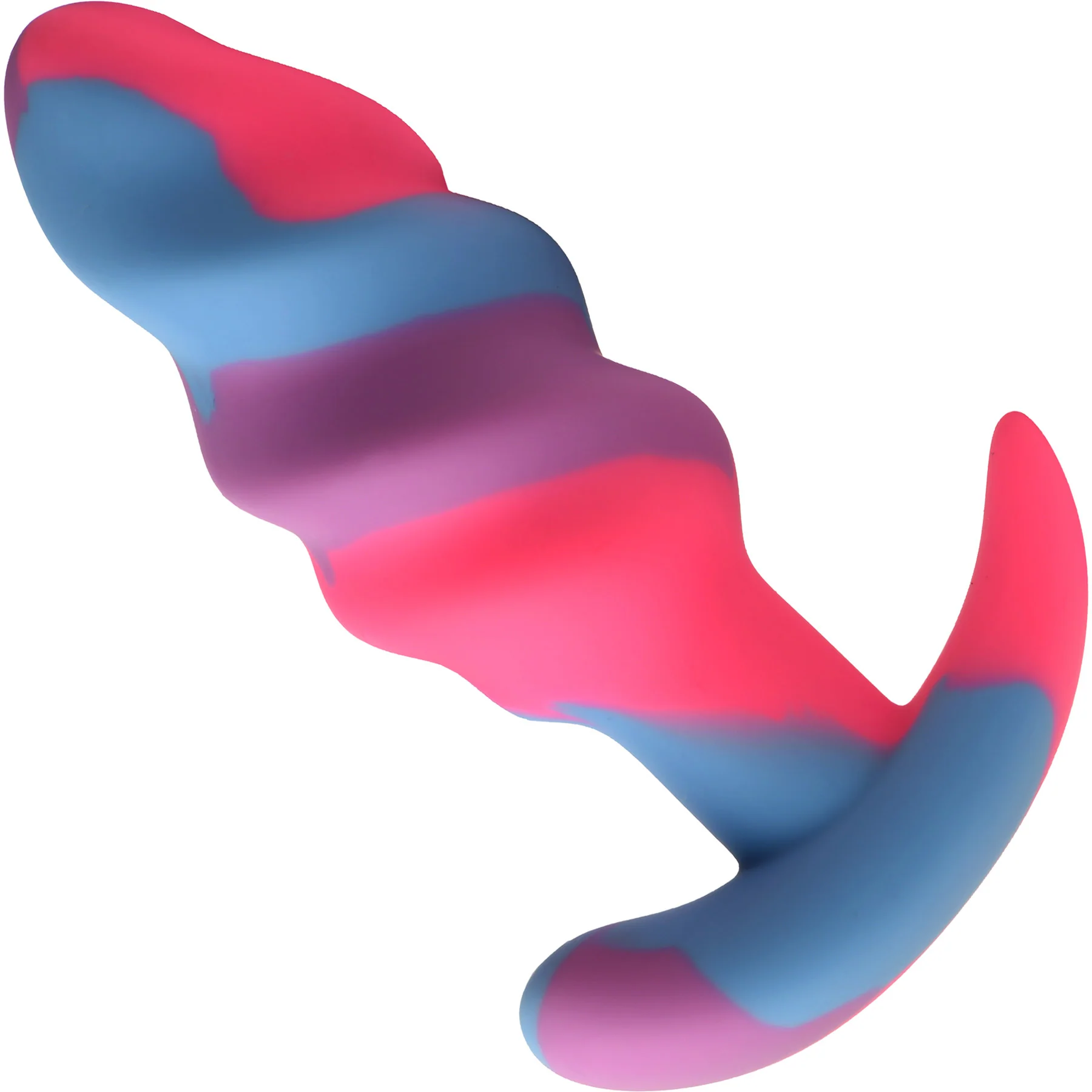 Unicorn Swirl Silicone Butt Plug By Creature Cocks - Image 4