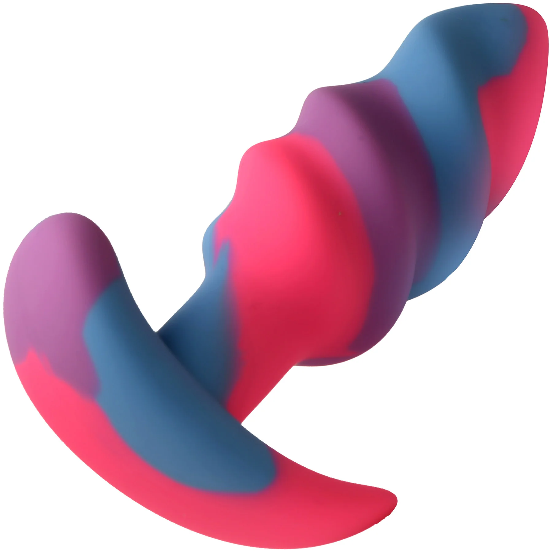 Unicorn Swirl Silicone Butt Plug By Creature Cocks - Image 6