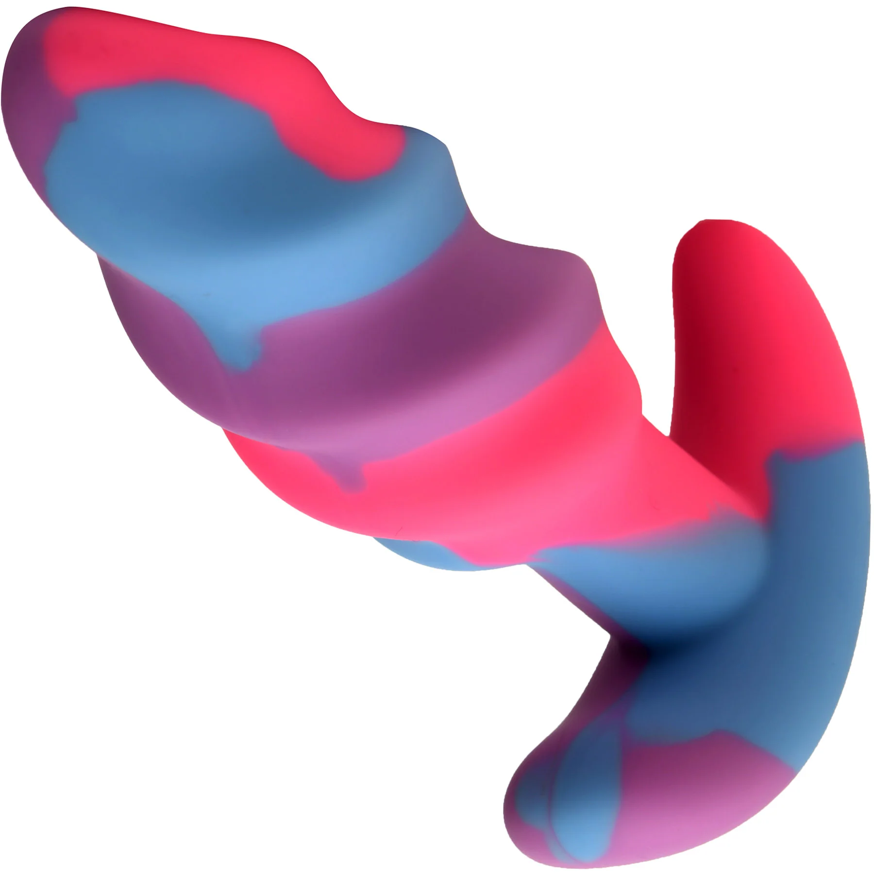 Unicorn Swirl Silicone Butt Plug By Creature Cocks - Image 7