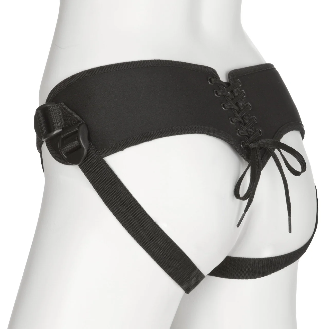 Vac-U-Lock Platinum Corset Harness With Plug - Image 2