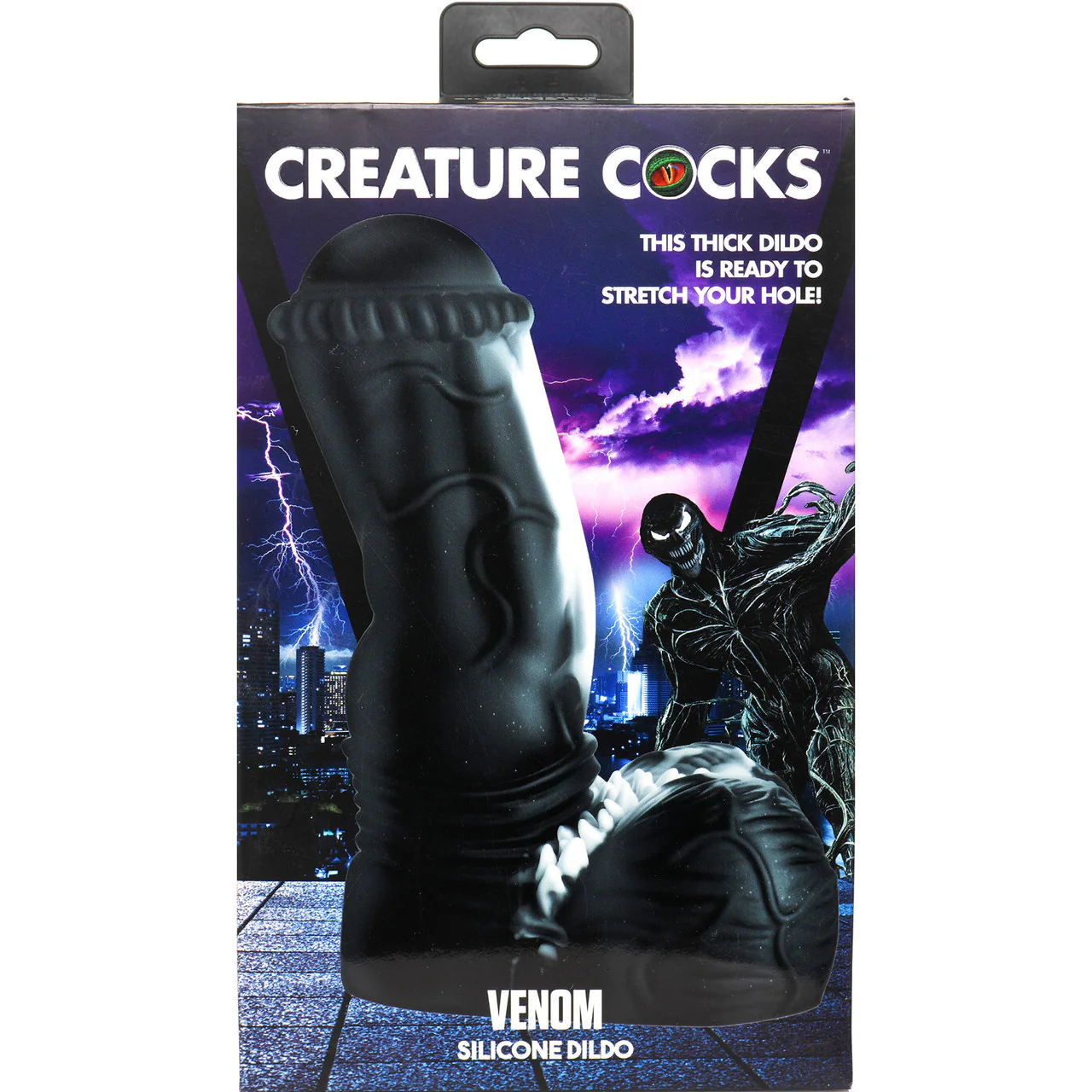 Venom 8" Silicone Suction Cup Dildo By Creature Cocks - Image 16