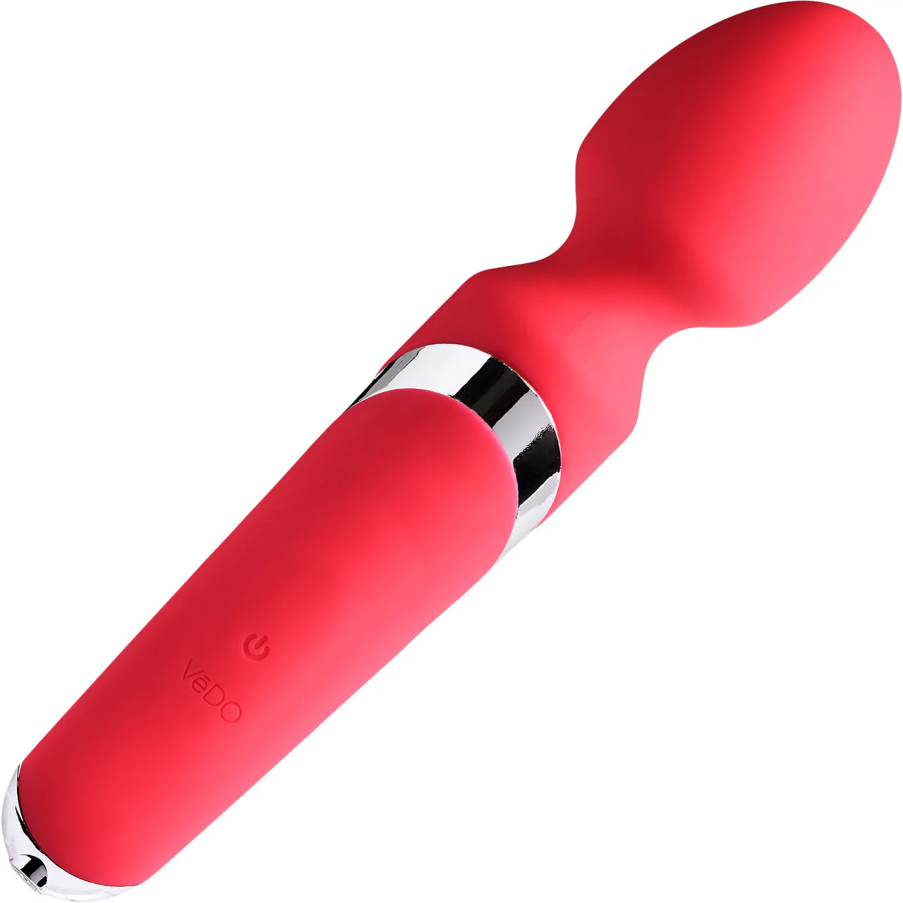 WANDA Rechargeable Silicone Waterproof Wand Vibrator By VeDO - Pink - Image 3