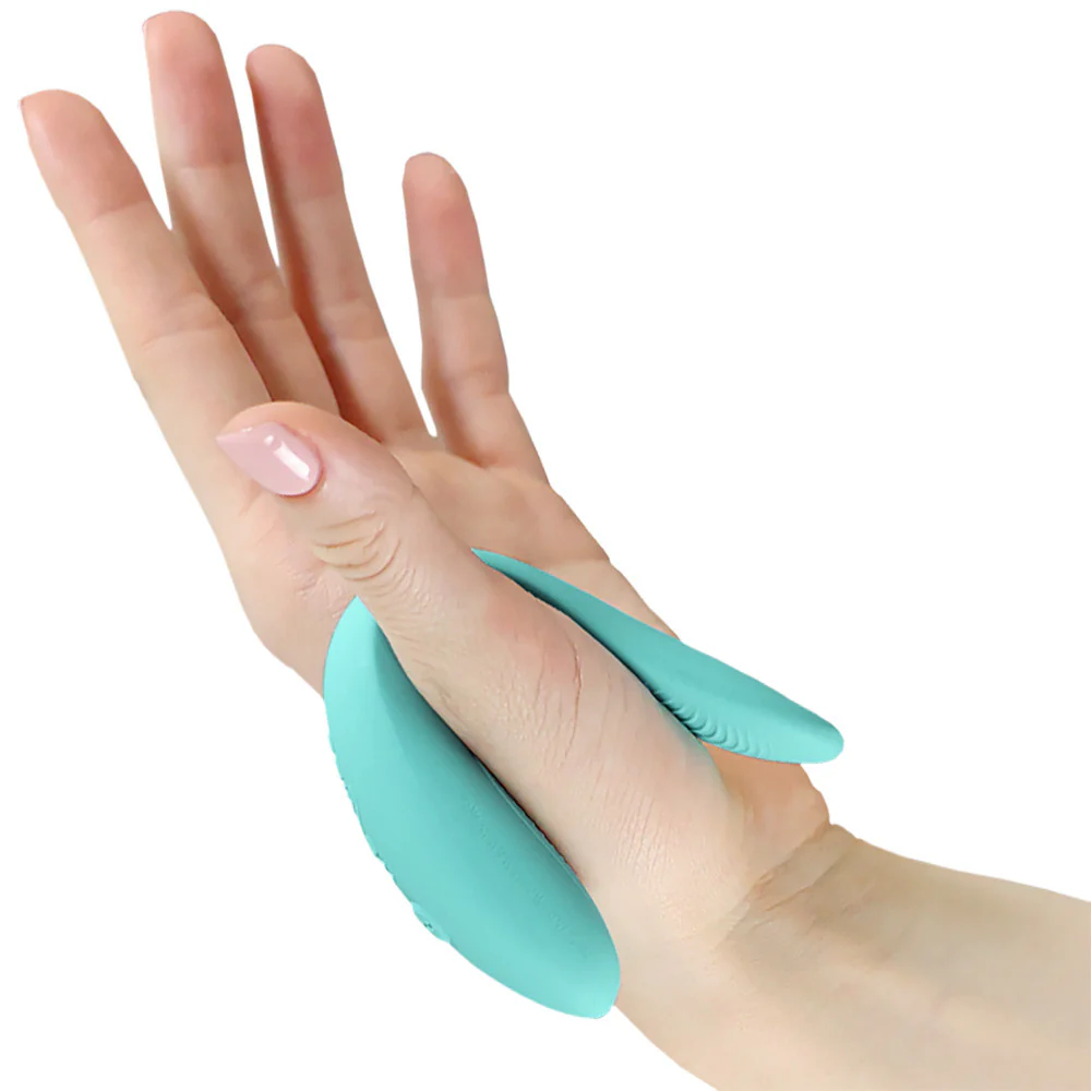 We-Vibe Sync Lite App Controlled Rechargeable Silicone Couples Vibrator - Aqua - Image 12