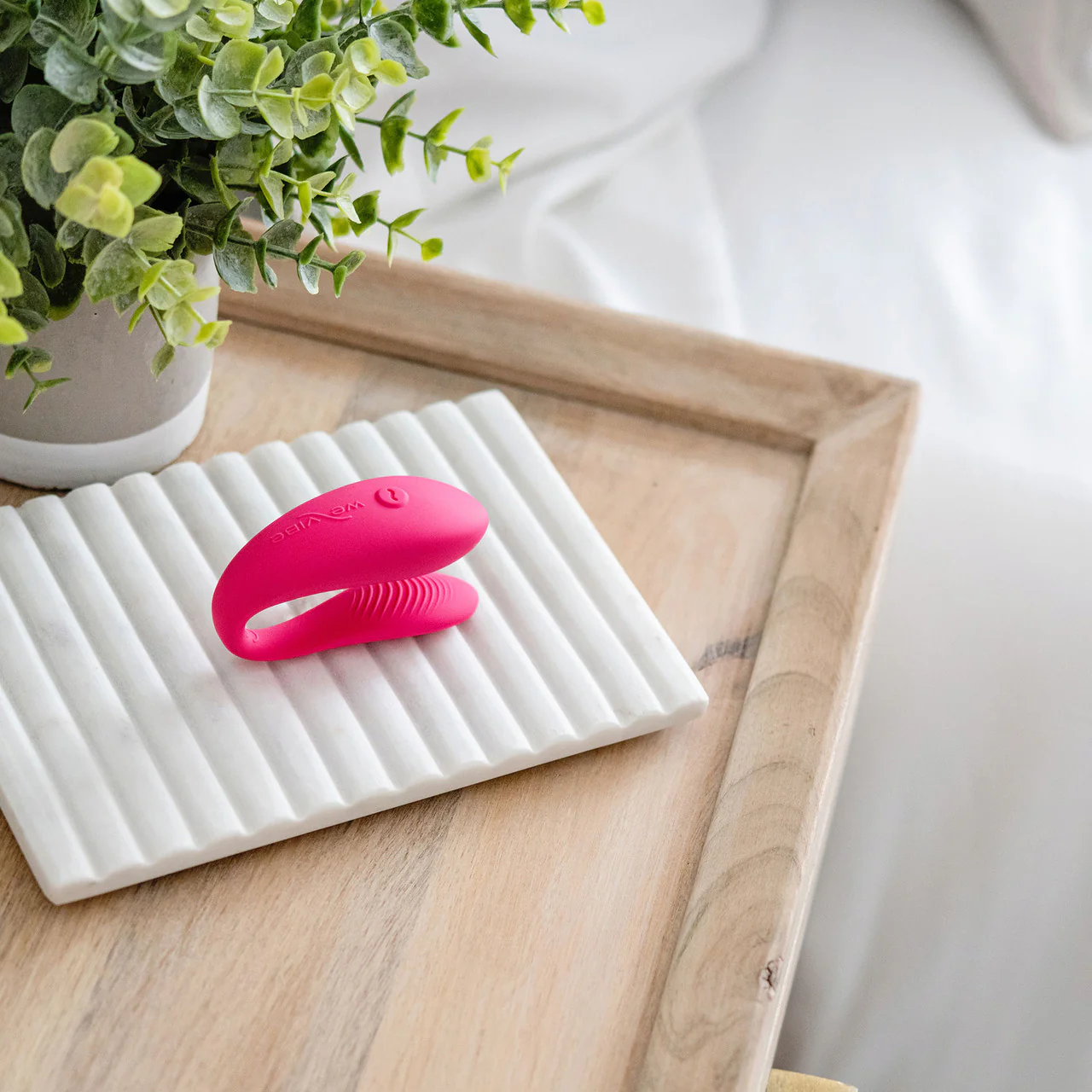 We-Vibe Sync Lite App Controlled Rechargeable Silicone Couples Vibrator - Pink - Image 10