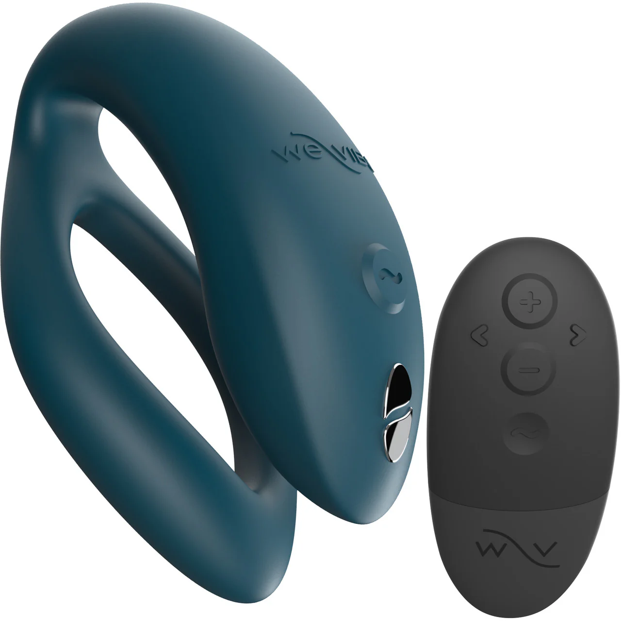 We-Vibe Sync O Rechargeable Silicone Remote & App Controlled Couples Vibrator - Velvet Green - Image 3