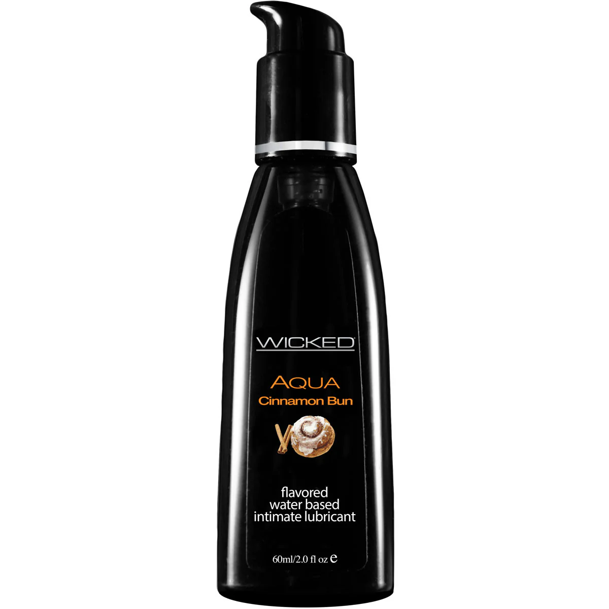 Wicked Aqua Cinnamon Bun Water Based Personal Lubricant 2 fl oz