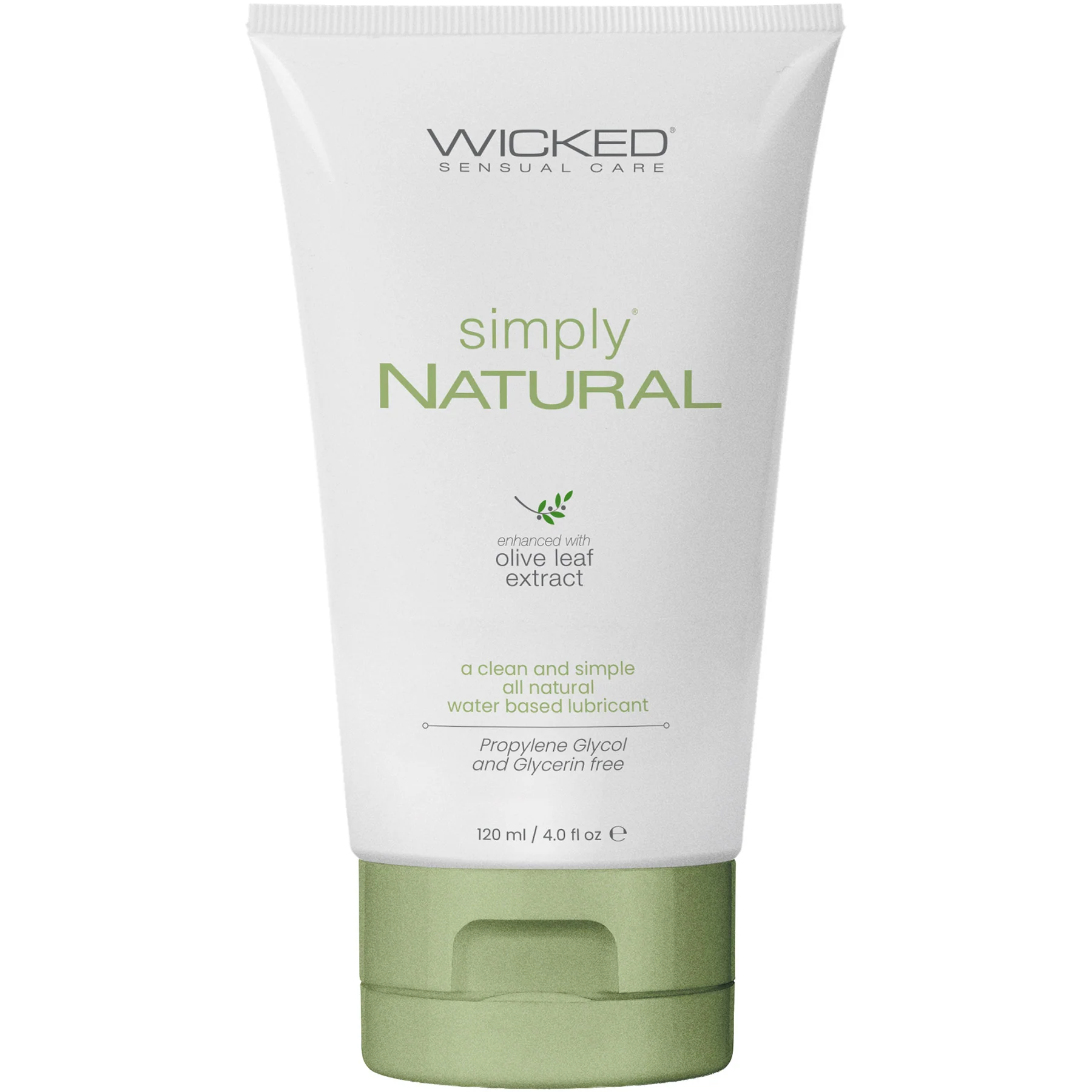 Wicked Simply® Natural Water-Based Gel Intimate Lubricant 4 fl oz