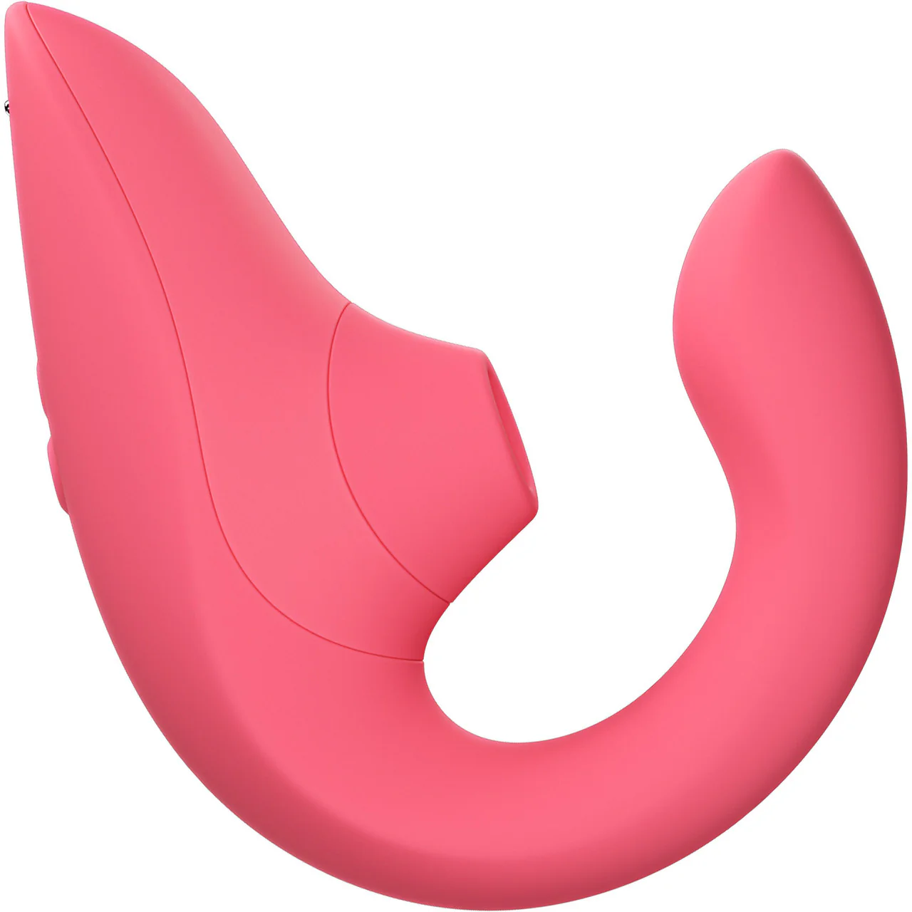 Womanizer Blend Dual Stimulation Vibrator Featuring Pleasure Air Technology - Vibrant Rose - Image 10