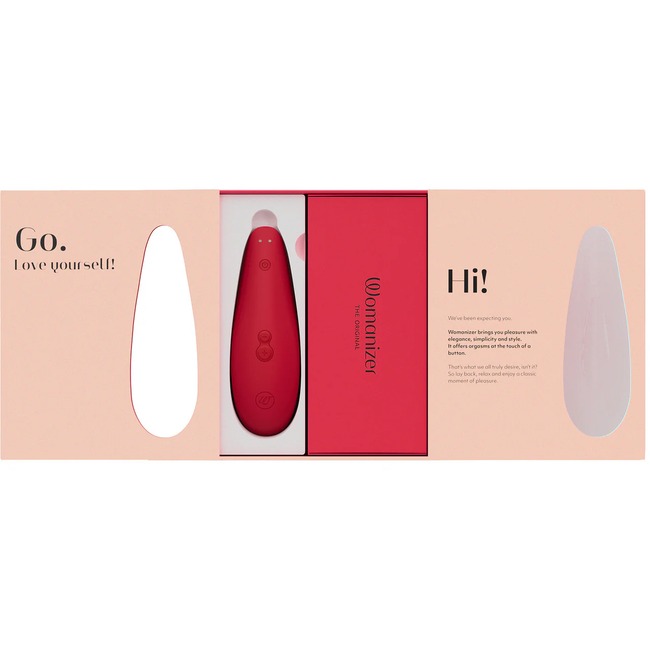 Womanizer Marilyn Monroe Special Edition Pleasure Air Clitoral Stimulator - Vivid Red - Image 12