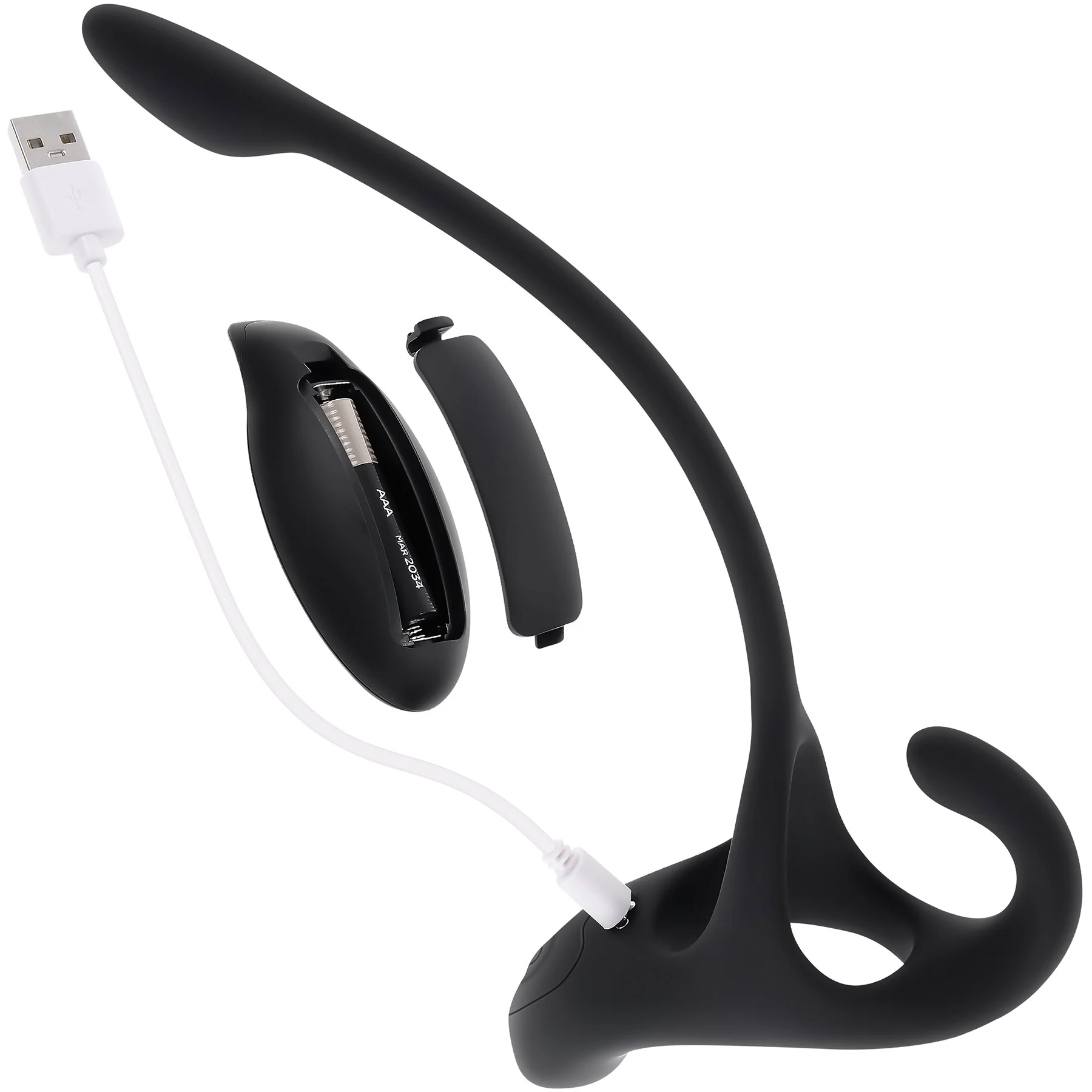Zero Tolerance All The Bases Vibrating Cock Ring & Anal Plug With Remote - Image 18