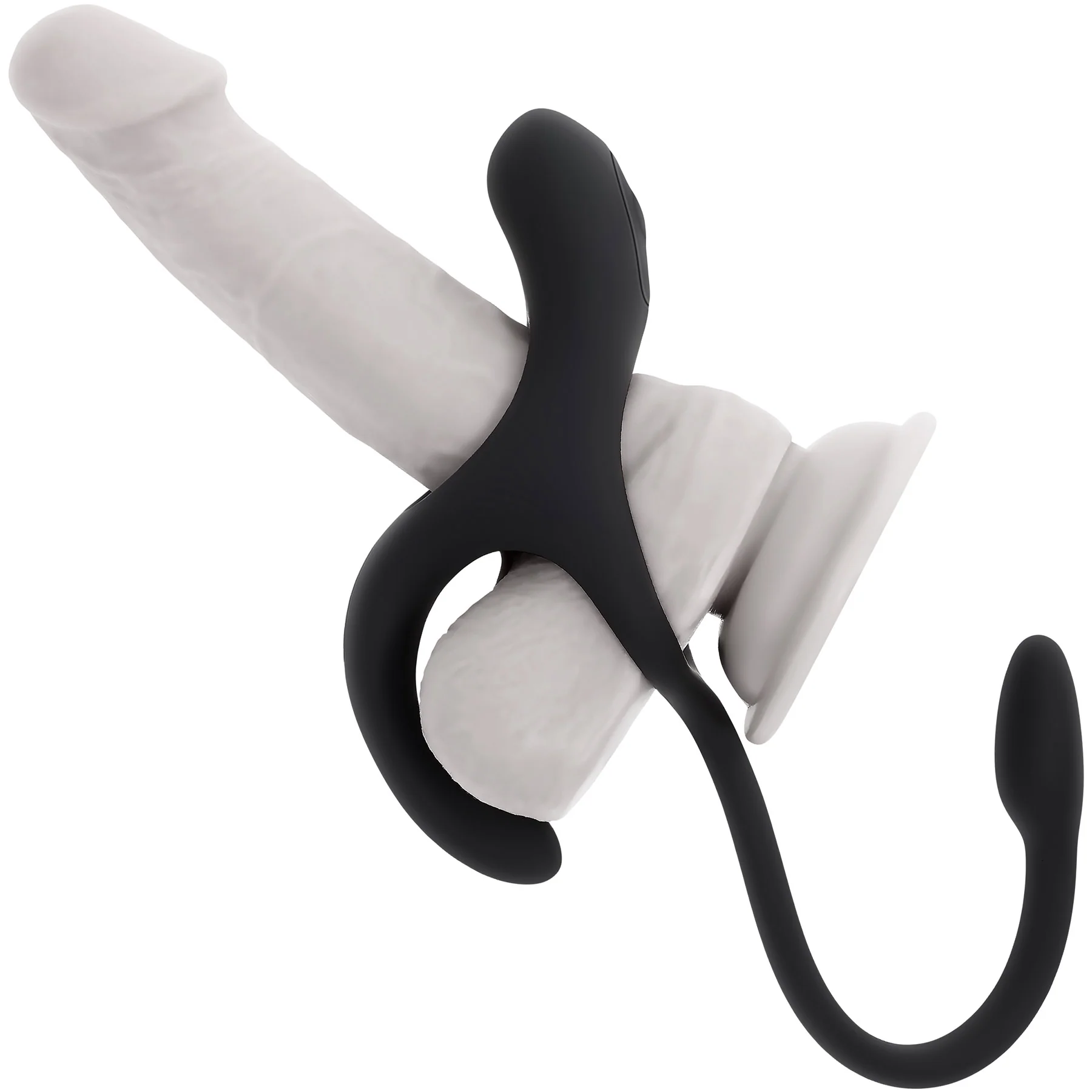 Zero Tolerance All The Bases Vibrating Cock Ring & Anal Plug With Remote - Image 2
